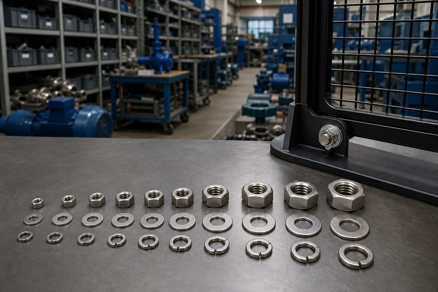 Nut Washer Spring Assortment M3-M8